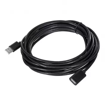 USB extension cable Unitek Y‑C418GBK 5 m USB A to USB A USB 2.0, black