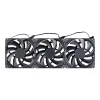 PHANTEKS M25 PWM 140mm Case Fans - 3 Pack, Black