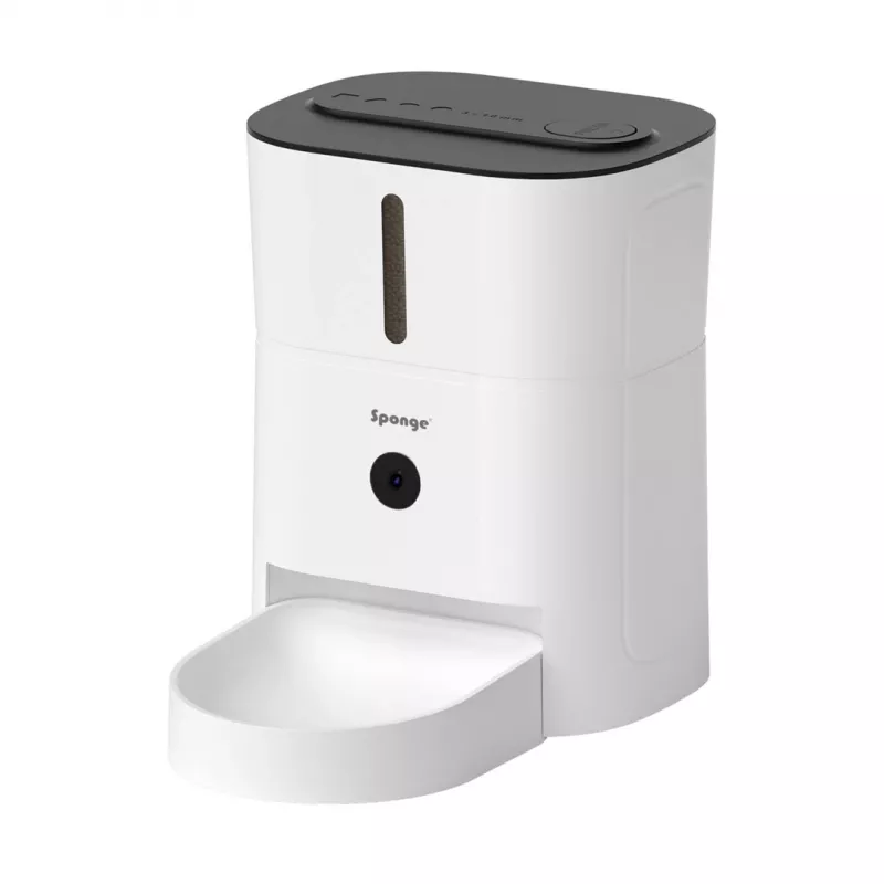 Smart pet feeder with camera Sponge SPONGE Pet Feeder Smart Camera