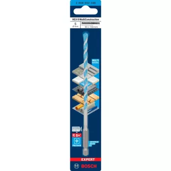 Expert HEX-9 Multi Construction concrete drill bit O 5 mm 1 pc (2608902348)