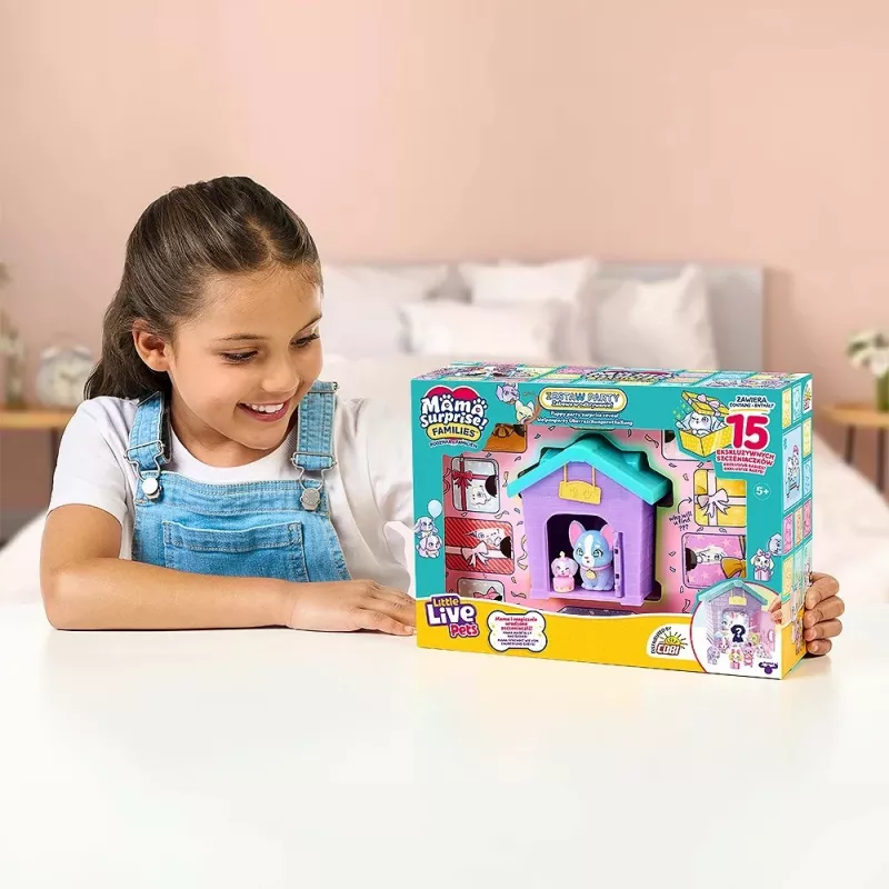 Figures set Little Live Pets - Families Moms House Party