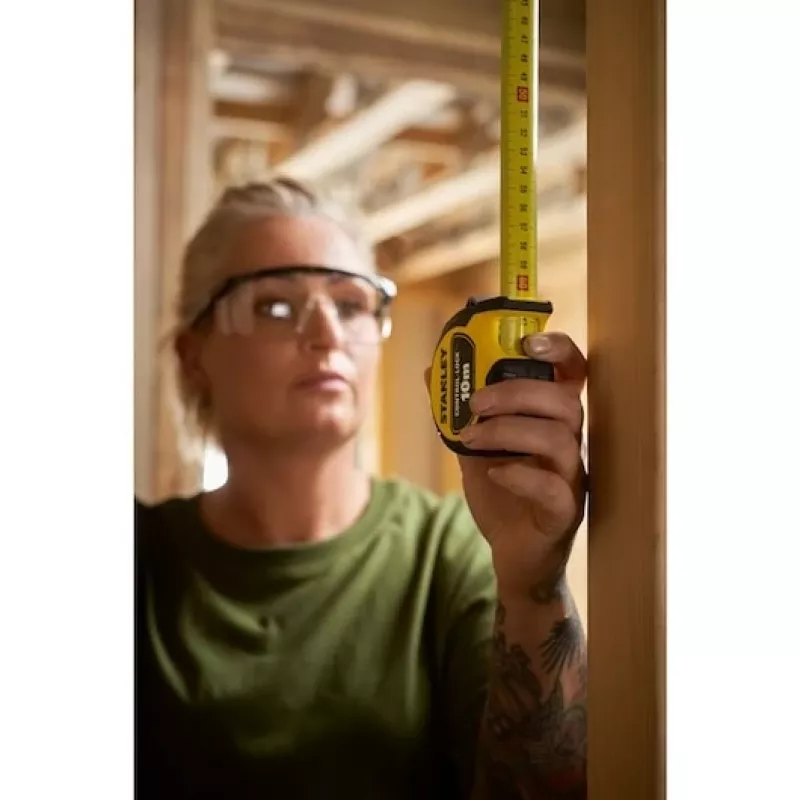 Stanley STHT37233-0 Control Lock Tape Measure, 10 m