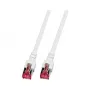 EFB-Elektronik RJ45 Patch Cable Cat.6 S/FTP LSZH White 3m Manufacturer: EFB Elektronik (K5518.3)
