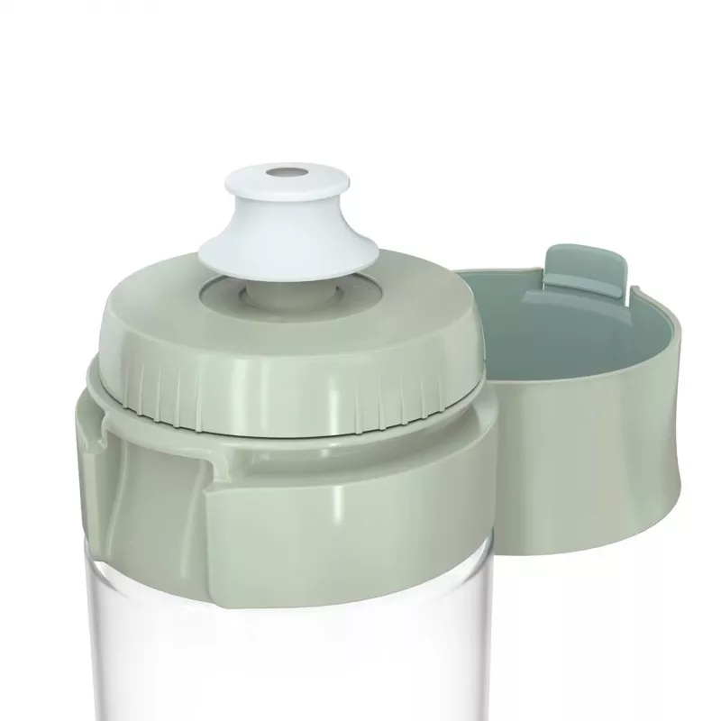 Reusable water bottle BRITA Fill&Go Vital 600 ml with built-in MicroDisc filter, Green