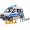 Mercedes-Benz Police Sprinter set with a figure and a light/sound module