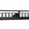 Lanberg PPKS-1124-B 24-Port 1U 19-Inch Blank Keystone Patch Panel, Black ABS