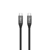 USB-C cable Unitek C14100ABK01-2M — 2 m, 100W power delivery, 40 Gbps data