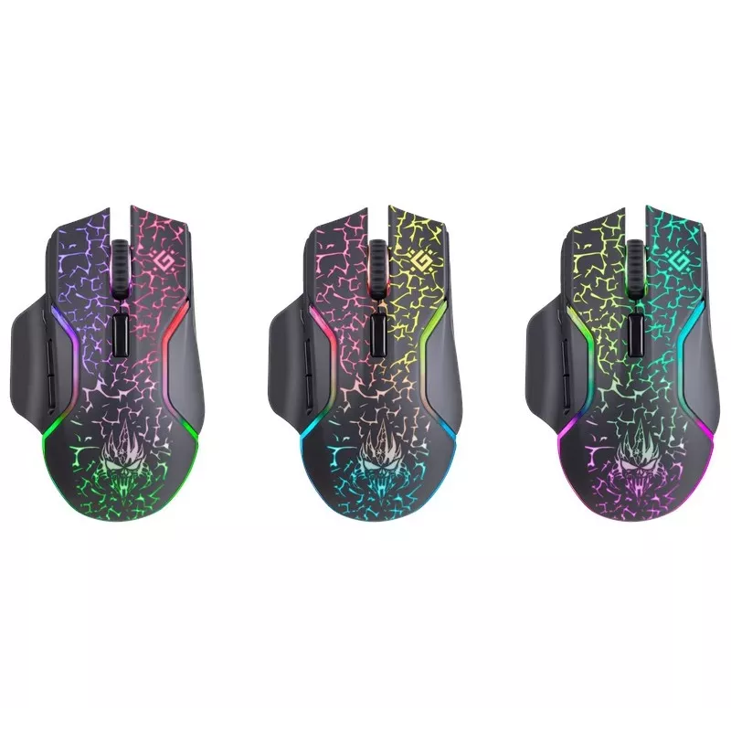 Defender Oneshot GM-067 Mouse Gaming Right-hand RF Wireless + USB Type