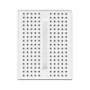 Breadboard DELOCK 18316 — solderless prototyping board, plastic, 36×46×10 mm, white