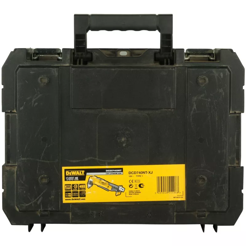 DeWALT DCD740NT-XJ drill 2000 RPM Keyless 1.3 kg Black, Yellow