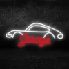 Decorative neon light MANTA SNL95WH white-red — two-color neon-style lighting