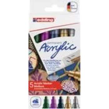 Acrylic marker Edding 5100 2.0–3.0 mm assorted colors