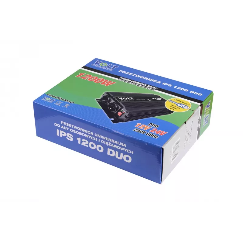 Converter Volt Polska IPS-1200 Duo 12V 24V/230V 600X1200W