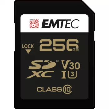 Memory Card Emtec 256GB SDXC UHS-I Class 10 ECMSD256GXC10SP