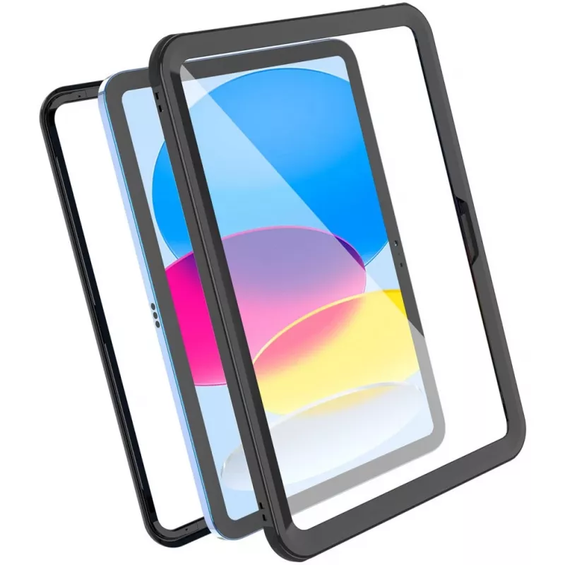 Shell case 4smarts Stark 27.7 cm (10.9 inch) Black Transparent for iPad 10.Gen