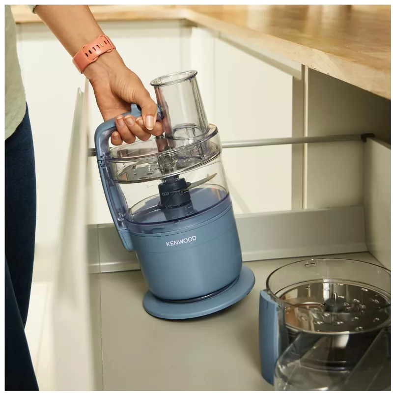 Food processor Kenwood FDP23.140GY MultiPro Go — compact portable cutter, grey