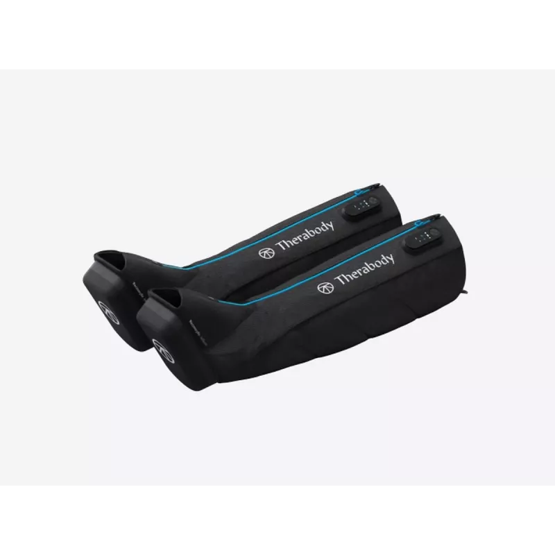 Leg massager Therabody RecoveryAir Black — compression massage, 4 programs, Bluetooth, 240 min battery