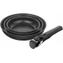 ZWILLING UNLOCK Set 3 ceramic pans + Holder - Black