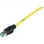 Harting 09 45 151 1520 Ethernet Patch Cable Black