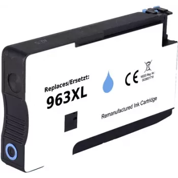 Renkforce Ink replaces HP 963 XL (3JA27AE) compatible Cyan RF-5706052 (RF-5706052)