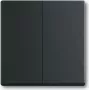 BUSCH JAEGER 1751-0-3038 - Tasten - Schwarz - Kunststoff - 63 mm - 63 mm - 1 Stück(e)