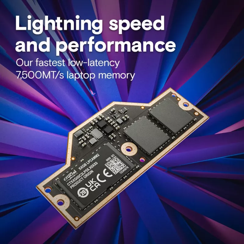 Memory module Crucial LPDDR5X 32GB 7500 MT/s