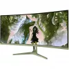 Curved computer monitor Arozzi Nova 34 inch (86.4 cm) 3440×1440 21:9 LED 1 ms Green