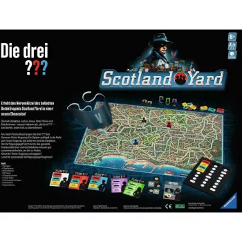 Ravensburger Die drei Scotland Yard (24741)