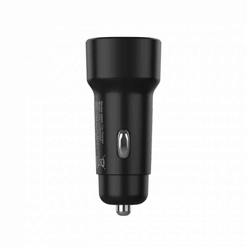 CANYON car charger OnDrive 24 24W 2xUSB-A Black
