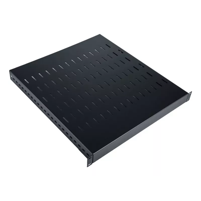 Shelf Digitus TN-19-5/9-1U-W-BK Steel Black 19 inch 500mm Depth