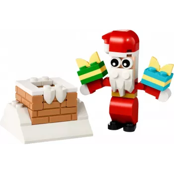 Construction toy LEGO Santa's Chimney polybag 30692 – mini seasonal build set