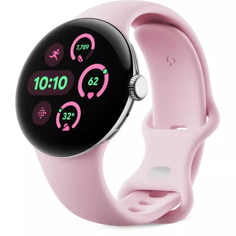Google - Watch Strap for Smartwatch - Size S - rose quartz - for Pixel Watch 3 (GA06101-WW)
