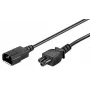 Microconnect PE080618 power cable Black 1.8 m C14 coupler C5 coupler