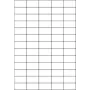Die-cut label HERMA 10778 3.81 cm x 2.12 cm 65 labels per sheet
