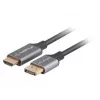 Lanberg CA-DPHD-20CU-0018-BK video cable adapter 1.8 m DisplayPort HDMI Type A (Standard) Black, Silver