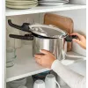 Pressure cooker Tefal SECURE TRENDY 6L with stainless steel steaming basket, induction compatible