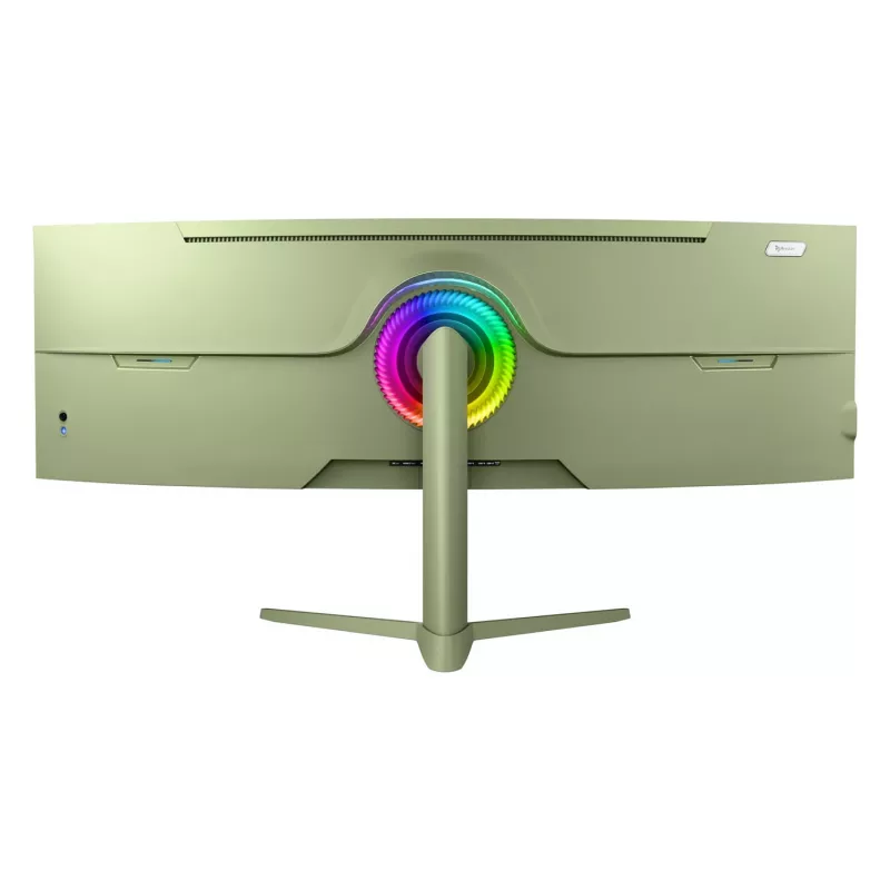 Curved computer monitor Arozzi Nova 49 inch (124.5 cm) Dual QHD 5120×1440 LED VA, 4 ms, Green