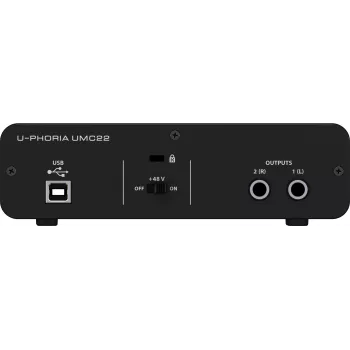 Behringer UMC22 supplementary music equipment Concert/Studio Pre-amp