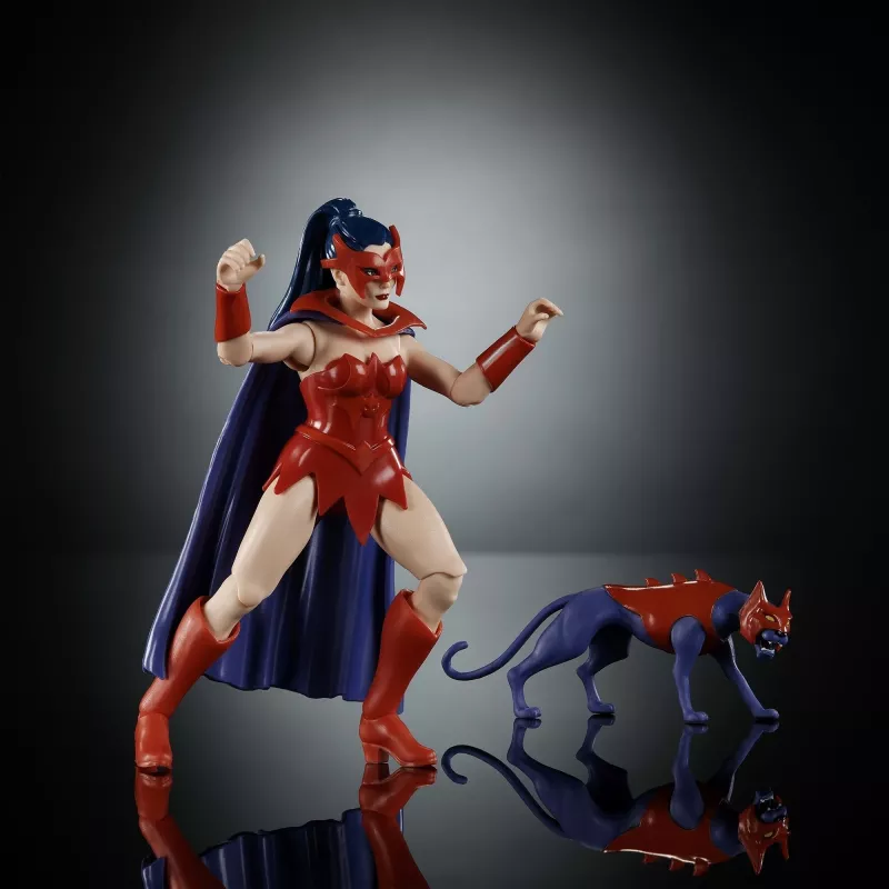 Action figure MATTEL MotU Origins Catra 5.5 inch - collectible articulated figure