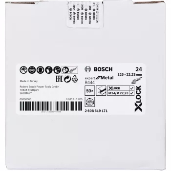 Bosch 2 608 619 171 rotary tool grinding/sanding supply Steel Sanding disc