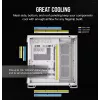 Corsair CC-9011285-WW computer case Midi Tower Grey, White