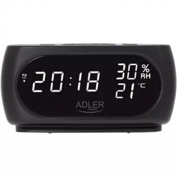 Adler AD 1186 alarm clock Digital alarm clock Black