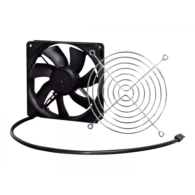 Cooling fan Rittal SK 7990.000 24V DC Black Metal Plastic