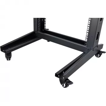 Freestanding rack Inter-Tech SRA-6612 12U Black 300 kg capacity