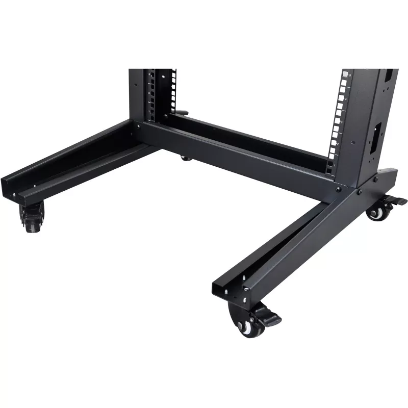Freestanding rack Inter-Tech SRA-6612 12U Black 300 kg capacity