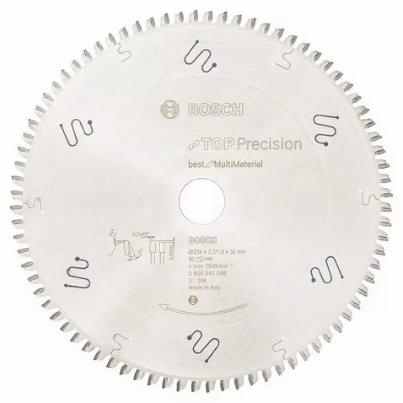 Bosch 2 608 642 098 circular saw blade 25.4 cm 1 pc(s)