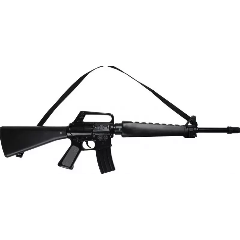Pulio metal commando rifle toy model 1551118 — 8 rounds, metal construction