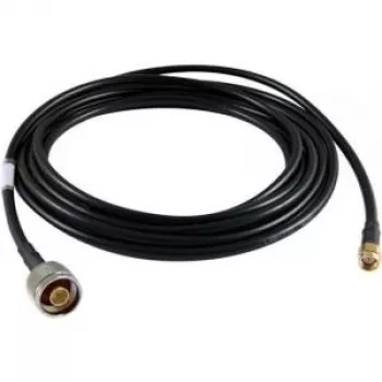 ALLNET 3m - R-SMA/N - R-SMA - Gerade - Gerade - Männlich/männlich - Schwarz - Aluminium-Mylar (ANT-CAB-RSMA-N-300)