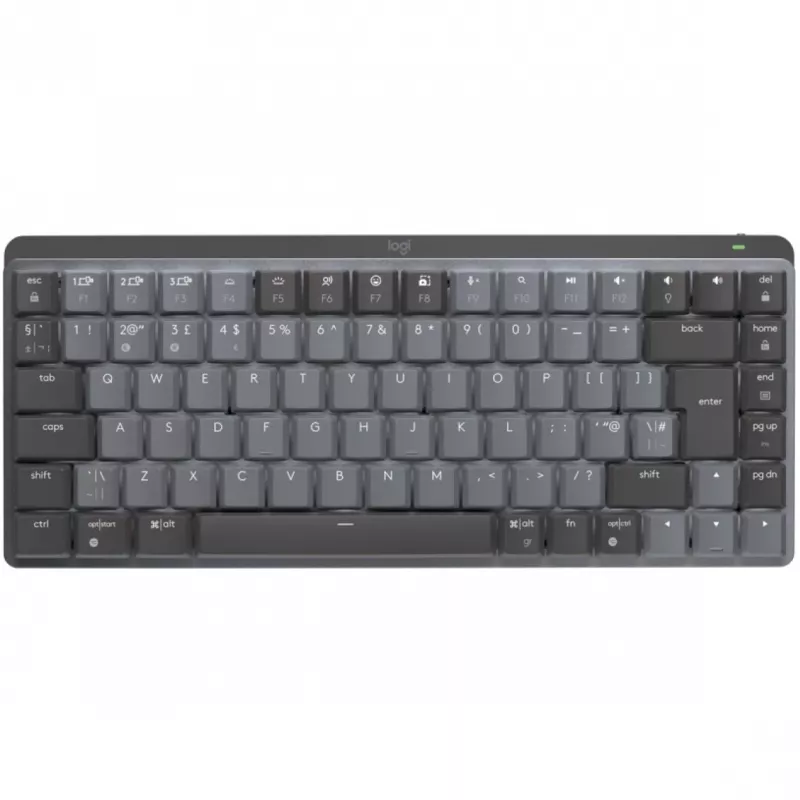 Logitech MX MECH. Mini Wrls ILLUM. Keyb - Graphite - UK - Emea (920-010779)