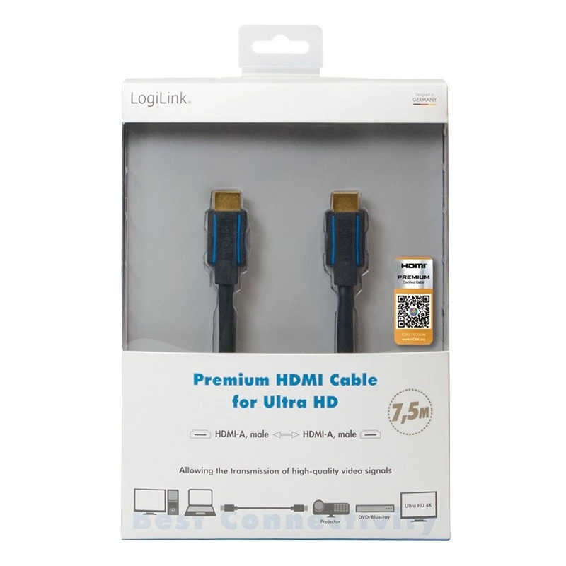HDMI Cable LogiLink CHB007 7.5m
